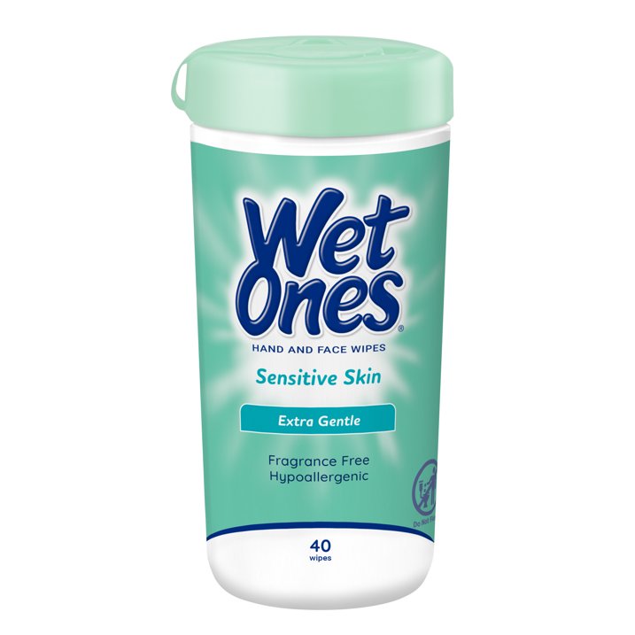 Wet Ones, SENSITIVE SKIN, Assorted Sizes