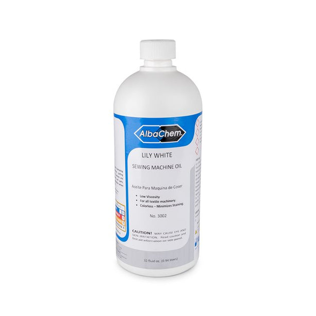 lily white machine oil Albatross AlbaChem Lily White Sewing Machine Oil No. 3002 (32 Fl. oz)