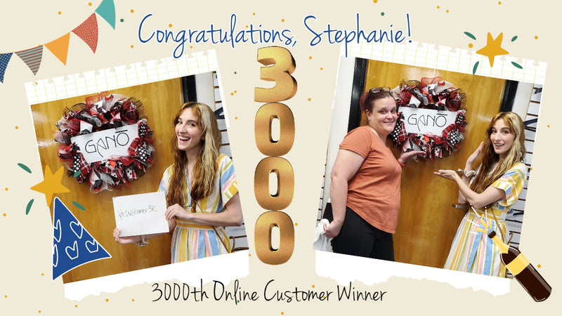 Congrats to our 3000th Customer!
