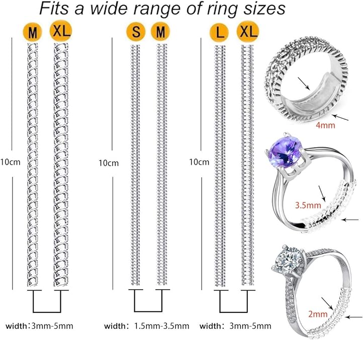 Ring Size Adjuster, Assorted Sizes