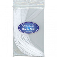 Handy Nets, White, 12 Nets/Pack