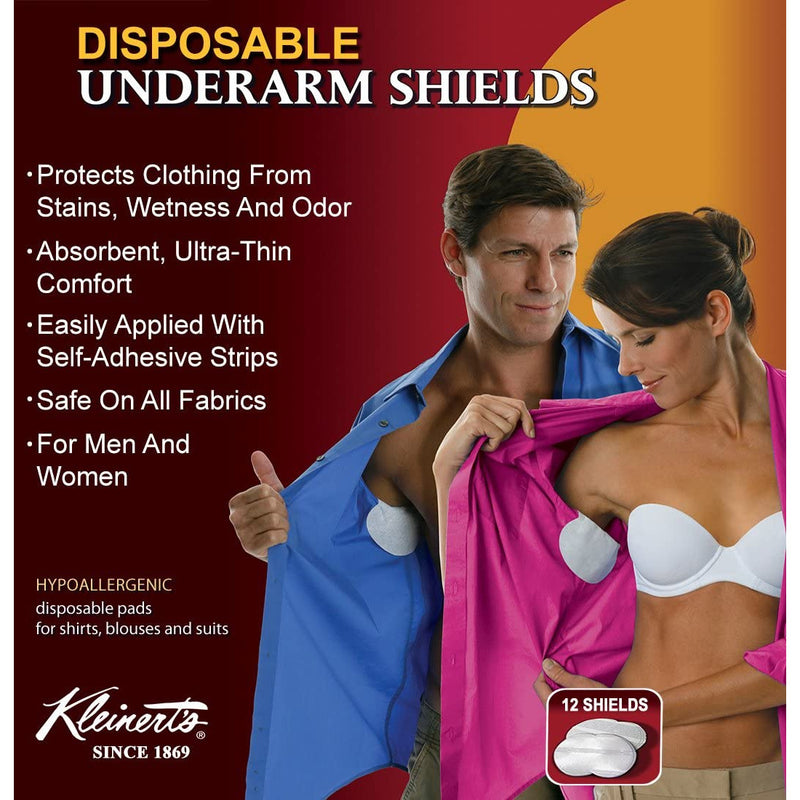 Disposable Dress Shields, 6 Pairs/pack (Polyester)