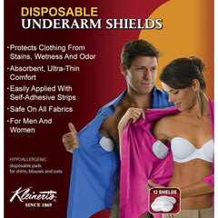 Disposable Dress Shields, 6 Pairs/pack (Polyester)