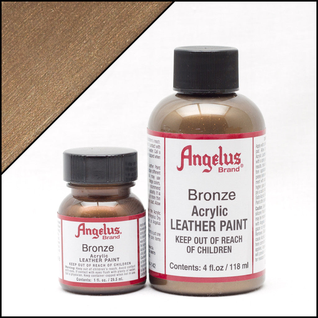Angelus Leather Paint - 1 oz, Silver