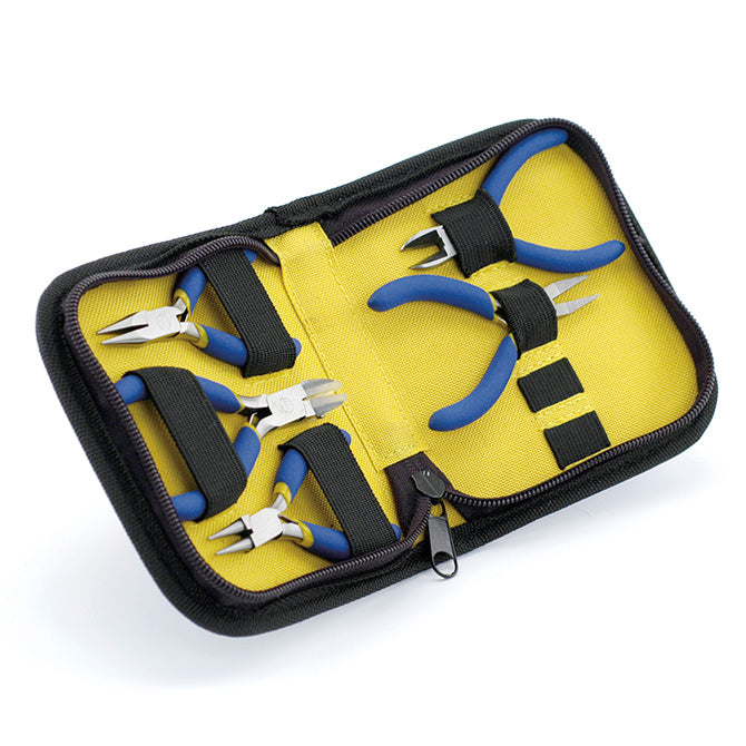 BEADALON Mini Tool Kit, Zip Pouch, 5 pieces