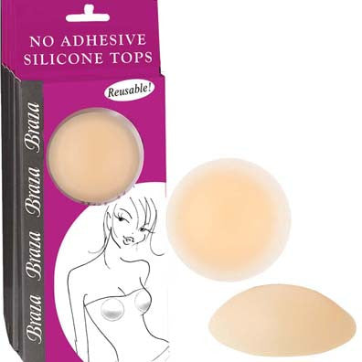 BRAZA No Adhesive Silicone Petal Tops, 3"