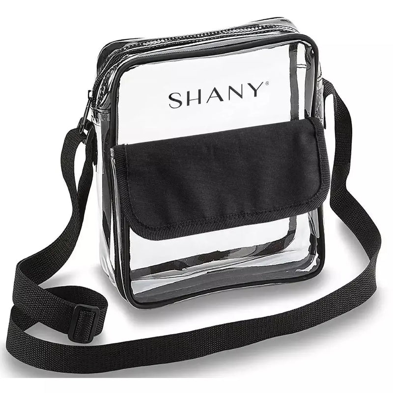 SHANY: CLEAR ALL-PURPOSE CROSS BODY MESSENGER BAG