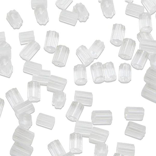 Pack includes ten pairs of plastic earring safety backs. – Holly Yashi
