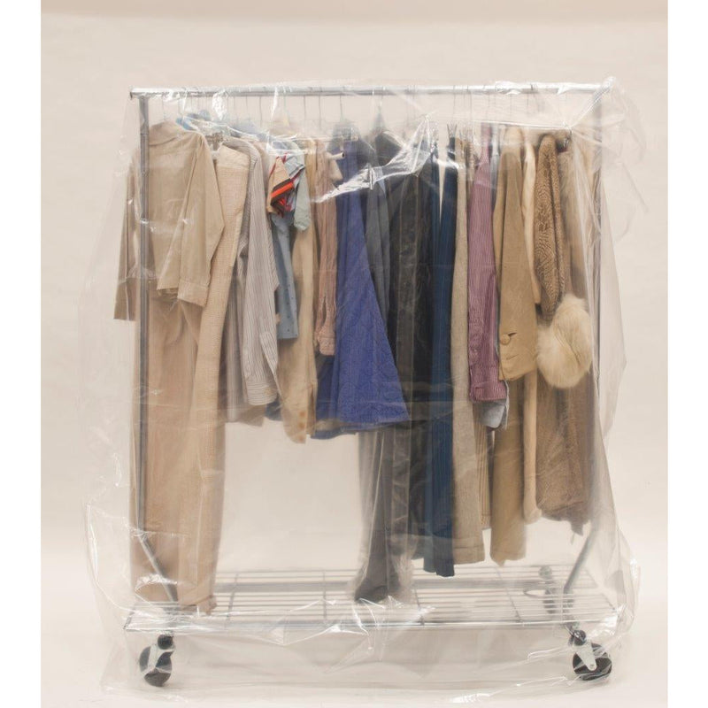 Clearn Rack Cover Disposable Rack Cover, Transparent, 3 mil, 70