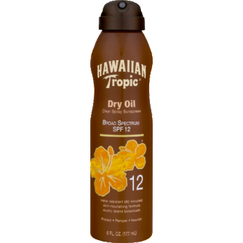 HAWAIIAN TROPIC: Dry Oil SPF 12