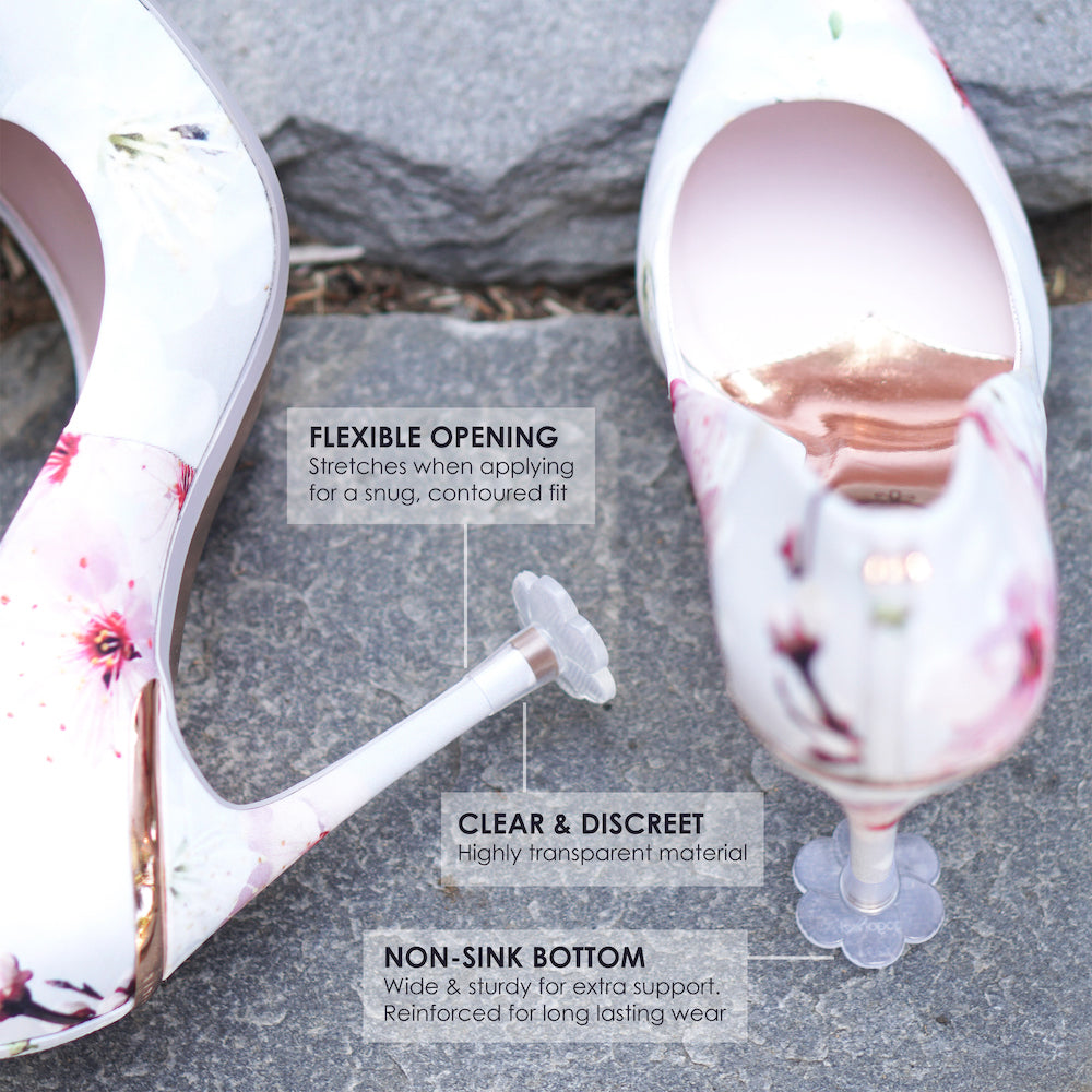 Women Durable High Heel Protectors Heel Repair Caps heel cups Heel Stoppers  | eBay