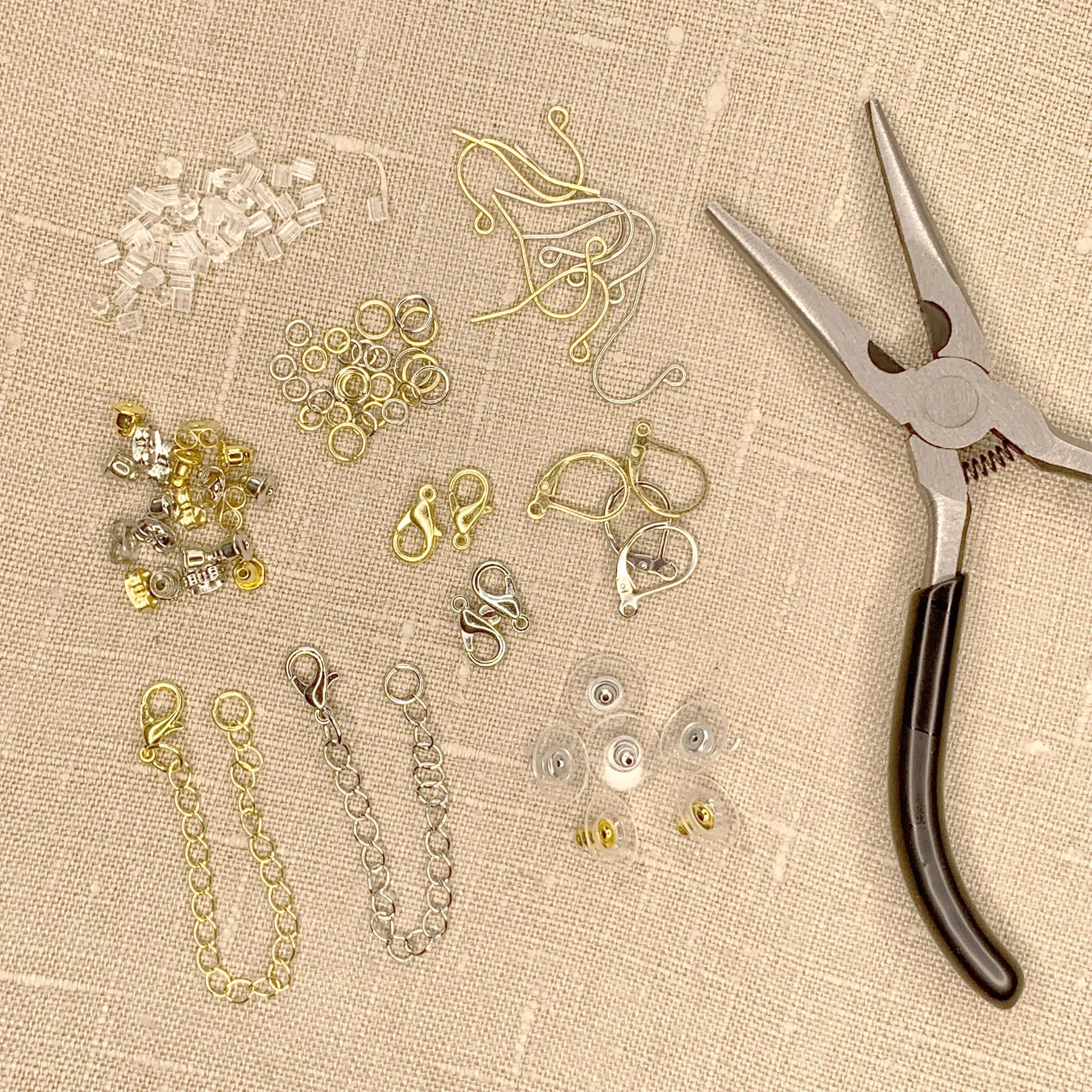 JMBM Jewelry Findings Repair Kit with Pliers Gano Inc