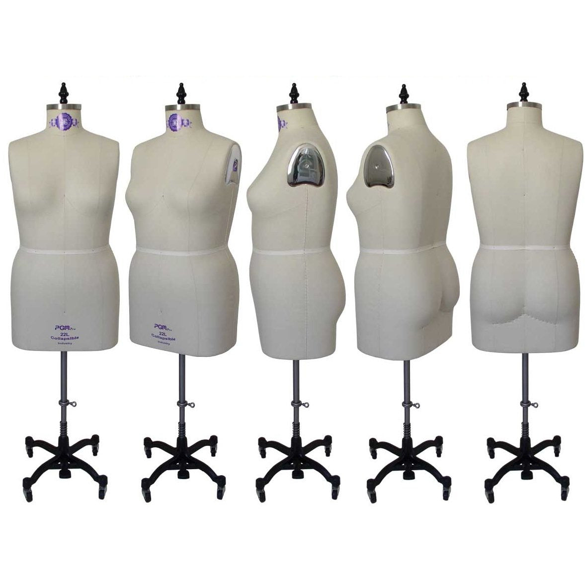 Body Form High Def Half Body Mannequin Form