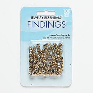 Assorted Earring Backs (48 pieces/pack)