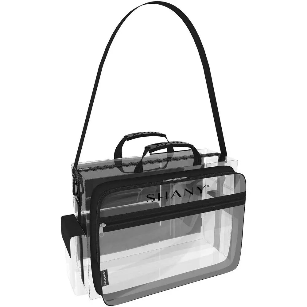 best makeup artist travel bag SHANY Travel Make-Up Artist Bag with Removable Compartments, 20" x 12" x 9.5"