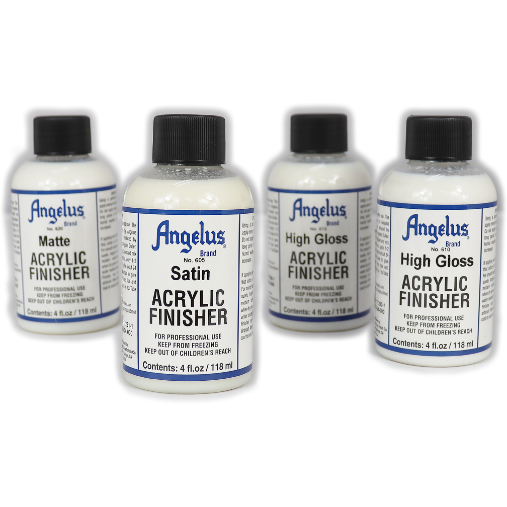 Angelus acrylic sales finisher high gloss