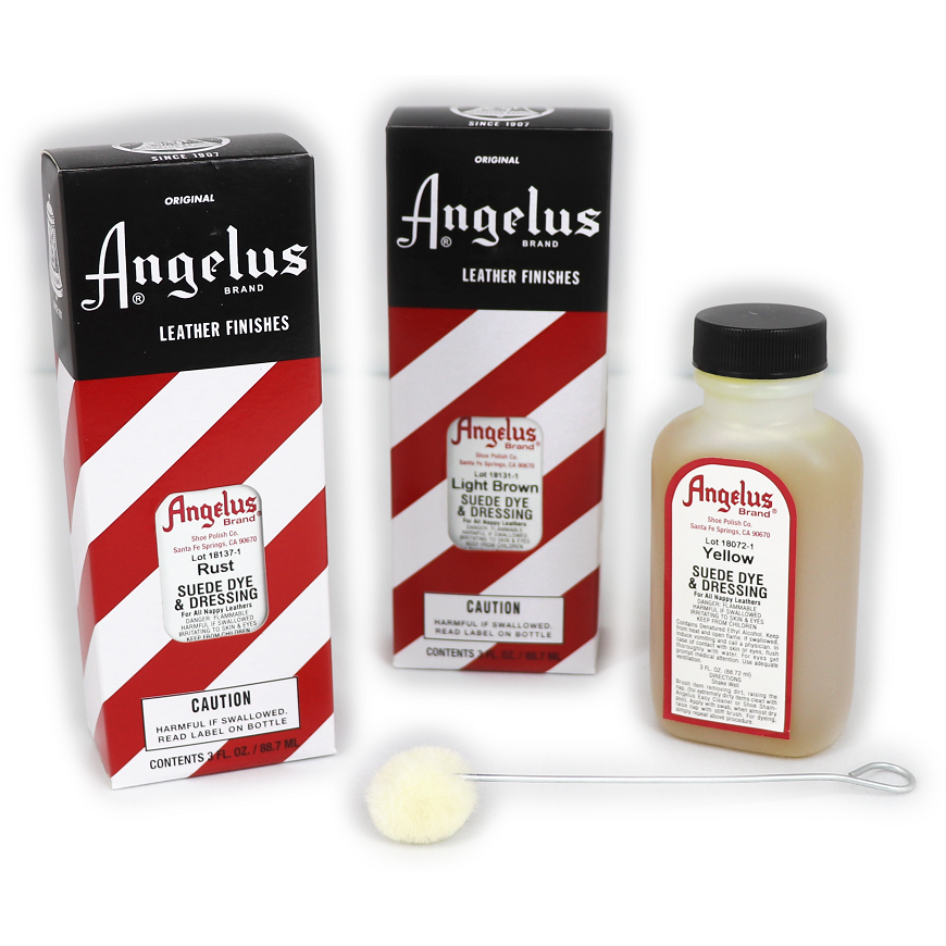 Angelus Suede Dye 3 oz - Black