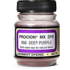 Teinture Réactive Procion MX Jacquard Violet Foncé - Pour Coton, Lin, Soie - Teinture à L'eau Froide Permanente