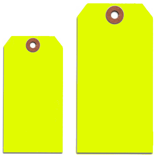 Fluorescent Yellow Tags | Gano Inc