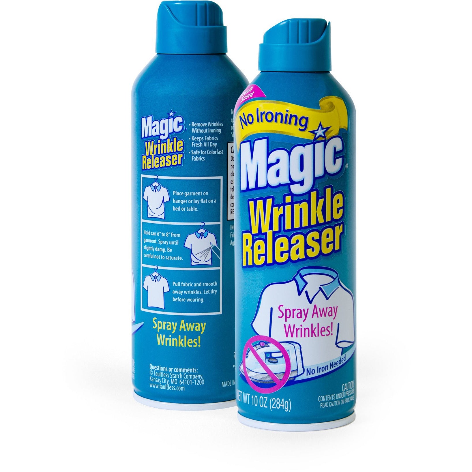 Magic sizing Faultless/Bon Ami Co 38206 Magic Wrinkle Remover Spray 10 Oz,  Fresh Scent (1), 10 Ounc
