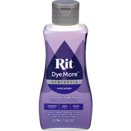 Rit DyeMore Synthetic Fiber Dye, Royal Purple - 7.0 fl oz