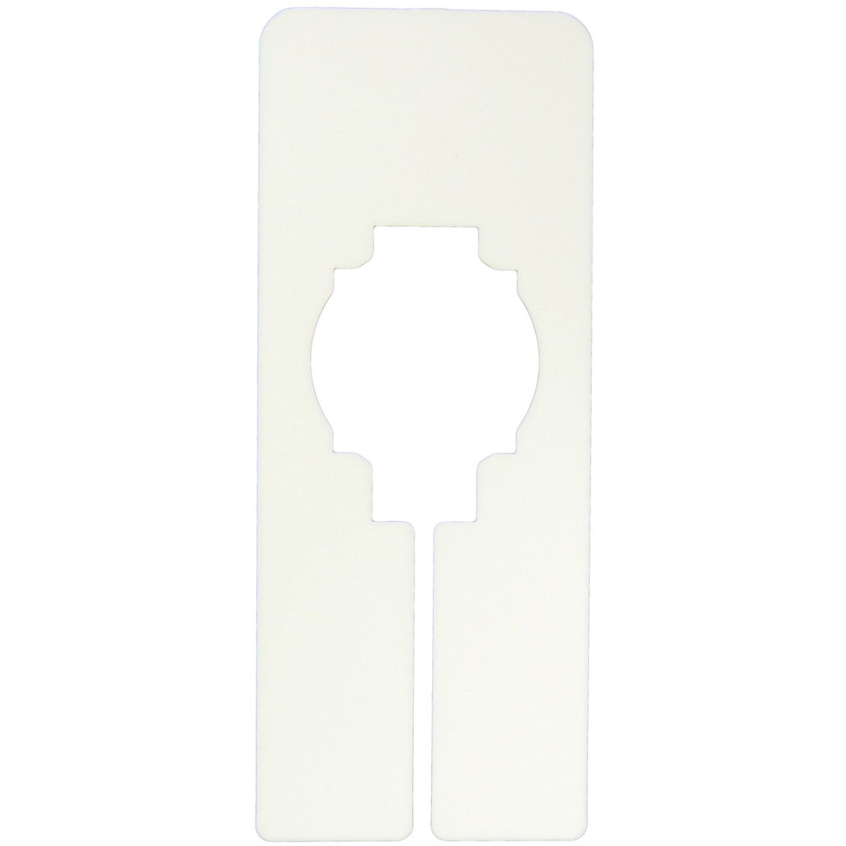 White Rctangular Divder Rectangular Rack Divider, 2
