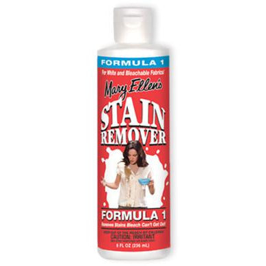 MARY ELLEN'S Formula 1 Stain Remover (White Fabric Only) 8 oz