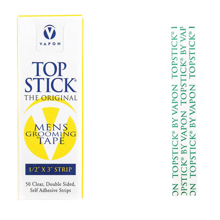 VAPON TopStick (1/2" or 1" Strips, 50 strips per size) 1/2" Bulk (1000 strips) VAPON TopStick (1/2" or 1" Strips, 50 strips per size) 1/2" Bulk (1000 strips)