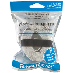 White Collar Grime: Adhesive Collar & Hat Protectors (10 ft roll)